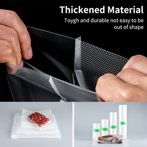 Bolsa de embalaje personalizada con sellado térmico, bolsa de plástico biodegradable para alimentos, para conservación de peces - Product Image 3