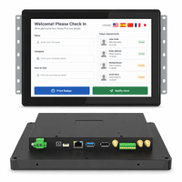 Panel PC Táctil Integrado para Exteriores de 15.6 Pulgadas RK3568 Android 11 IP65 Resistente al Agua con WiFi 4G
