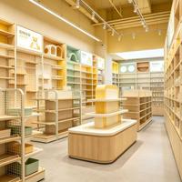 Étagère en acier et bois pour litière de chat et nourriture pour chien, directement de l'usine, pour magasin d'articles pour animaux, mobilier de magasin personnalisé, présentoir personnalisé pour magasin d'animaux