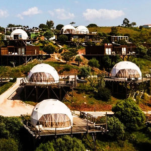 8Mプレハブジオデシックドームハウス、豪華グランピングテント、ホテル＆リゾートキャンプ用イグルー - Product Image 2