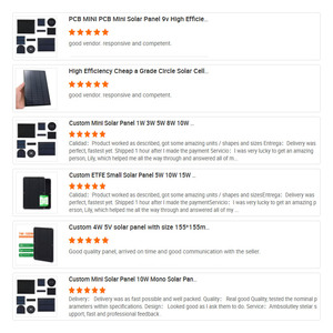 Mini Panel Solar de 0.5w 0.6w 1w <span class=keywords><strong>Sunpower</strong></span> ETFE SMT, Panel Solar de 5V 6V Personalizado para Etiquetas de Rastreo de Ganado - Product Image 5