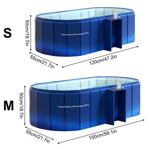 <span class=keywords><strong>Baignoire</strong></span> pliable en PVC pour adultes et enfants, utilisation en extérieur, capacité <span class=keywords><strong>de</strong></span> plus <span class=keywords><strong>de</strong></span> 60 gallons, écologique, durable, <span class=keywords><strong>gonflable</strong></span> - Product Image 3