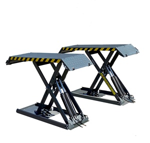 Elevador de coche de tijera hidráulica portátil de gran oferta, elevador de coche de posición media con capacidad de elevación de 4000Kg, equipo de elevación de coche móvil - Product Image 3