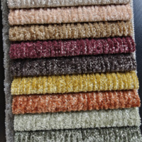 Tissu d'ameublement en chenille jacquard tricoté chaîne imprimé pour canapé, fauteuil, salon, décoration intérieure, housse de protection