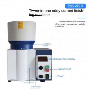 Machine à polir les bijoux entièrement automatique 3 en 1 de 6 L pour l'élimination de la rouille et le polissage de l'or et de l'argent - Product Image 2