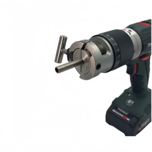 Portable 220V Pipe Facing Tool Handheld Tube End Finishing <b>Machine</b> for Tube Welding Preparation Battery Operated - Product Image 3