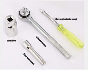 بيع مباشر من المصنع 40 قطعة مفتاح ربط بسقاطة مجموعة أدوات إصلاح السيارة مجموعة أدوات خاصة مفتاح ربط مجموعة أدوات - Product Image 3