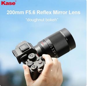 Objectif Miroir Téléobjectif Kase 200mm F5.6 à Focale Fixe Plein Format avec Filtre en Verre 67mm Moule Privé pour Monture E Hybride - Product Image 2