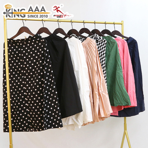 Gonne lunghe in cotone usate da donna, colori misti, provenienza europea, KungFu KingAAA UK - Stock all'ingrosso di gonne da donna di seconda mano di alta qualità - Product Image 1