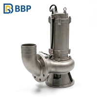 Pompe submersible pour boue et boues colloïdales avec agitateur – Pompe électrique fiable pour eaux usées de chantier