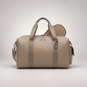 Bolsa de Viaje Deportiva Italiana Estructurada de PU para Pickleball, con Capacidad para 2 Palas, Aspecto Italiano, Logotipo Personalizado, Venta al Por Mayor - Product Image 1