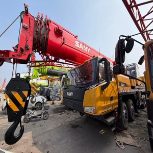 Grue sur camion SANY STC500 50T d'occasion en vente, grue mobile en bon état de fonctionnement, charge de levage maximale de 50T - Product Image 1