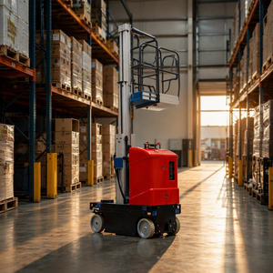Elevador de Mástil de Aluminio de Alta Estabilidad con Capacidad de 150 kg para Elevación de Materiales de Construcción - Product Image 2