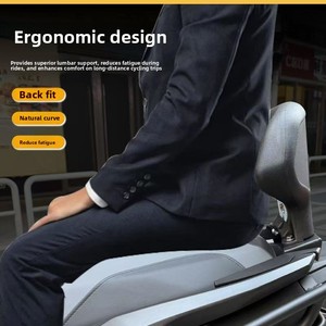 Accessoires de dossier et coussin de siège ZONTES 368D/368M/368K/368E/150D/350D en cuir PU, siège arrière confortable pour <span class=keywords><strong>scooter</strong></span> - Product Image 3