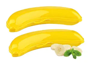 Banana Keeper BPA-Free Outdoor Travel Case Banana Protector Cute Carrier Storage Box Container