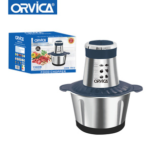 Picadora de Carne Eléctrica de Acero Inoxidable, Electrodoméstico de Cocina para Procesar Alimentos, Rebanadora de Carne - Product Image 2