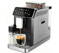 Cafetera Espresso Anbolife con Certificación CE y CB, Bomba Italiana de 20 Bares, Acero Inoxidable, Compacta, Inteligente, para Cappuccino, Fabricación OEM