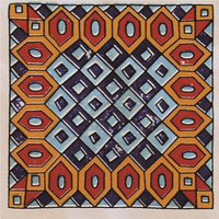 Carreaux de cuisine faits à la main en forme de petites fleurs, style rétro méditerranéen, 100x100mm