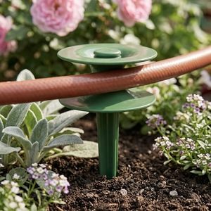Estacas Guía para Mangueras de Jardín, Resistentes, Anti-Torceduras, de PP, Duraderas para Exteriores, Fáciles de Insertar - Product Image 1