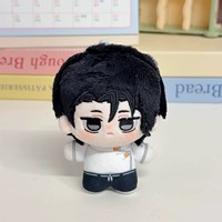 Porte-clés en peluche JJK Gojo Satoru Itadori Yuji super mignon de 10 cm, mini figurine 3D, poupée kawaii, dessin animé, anime, pendentif en peluche douce, cadeau