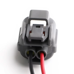 2핀 여성형 밀폐형 자동차 커넥터 키트 ISO/TS16949 PBT+G PA66+GF 소재 와이어 하네스 자동차 뒷문 잠금장치용 - Product Image 4