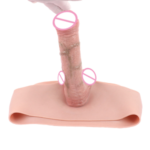 FAAK Gay Sissy Tragbarer Dildo Slip Strap-on Hohler Dildo Riesiger Realistischer Dildo Künstlicher Penis Sexspielzeug für Männer Penisvergrößerung - Product Image 5