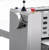Machine à pâte à croissants électrique de table pliable, mini-rouleau à pâtisserie pour la fabrication de croissants à domicile