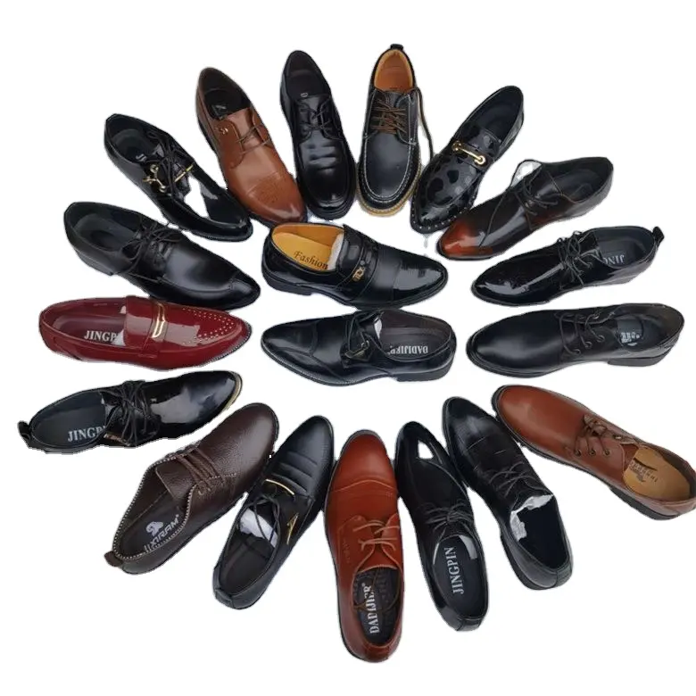 Alta calidad de negocios Oxford vestido formal de cuero genuino casual hombres zapatos de cuero