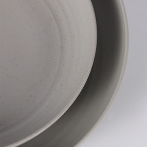 Vente en gros de 16 pièces de vaisselle en plastique gris foncé réutilisable, bols, tasses, vaisselle en paille de blé, service pour 4 - Product Image 6