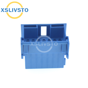 3-967630-1 21 Pin 2.8 Series Male Socket blue <strong>Connectivity</strong> Connector <strong>Discrete</strong> Wire Housing - Product Image 6