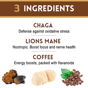 Nhãn hiệu riêng hữu cơ ngay lập tức pha trộn Brew Cà phê bột nấm Cà phê bột uống - Product Image 4