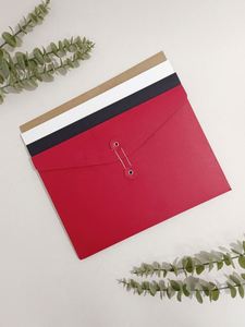 <b>A4</b> Kraft <b>Paper</b> Bag Project Folder Bag Document Booklet <b>A4</b> Large Envelope for School Office Stationery - Product Image 4