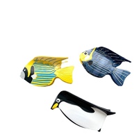 BELLE WORLD Nouvelle Série Océan Personnalisable – Pince à Cheveux Coquillage, Motifs Requin et Tortue, Matériau Acétate, Taille Moyenne, Style Élégant