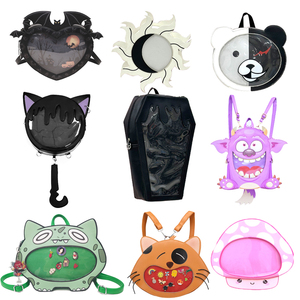 Bolsa de Ombro Feminina Personalizada Ita Bag Mini com Janela de Exibição, em Couro Sintético PU Impermeável, <span class=keywords><strong>Clutch</strong></span> Simples e Elegante - Product Image 2