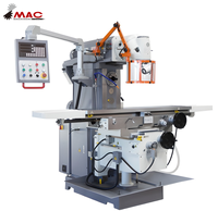 Fraiseuse à tourelle verticale de moyenne capacité SMAC certifiée CE TM6325 pour le traitement des métaux