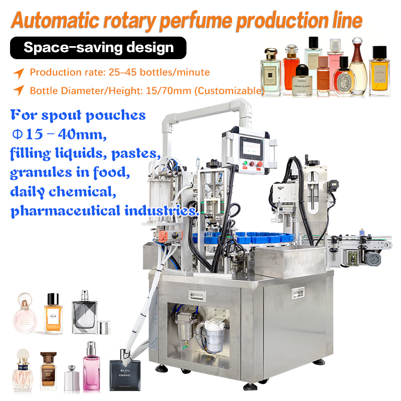 Semi automatic High accuracy Perfume Filling
