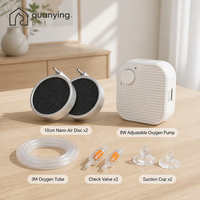 Ensemble de pompe à oxygène pour aquarium moderne de luxe écologique 8W avec faible bruit et kit complet pour aquarium/pompe à air de 10 cm