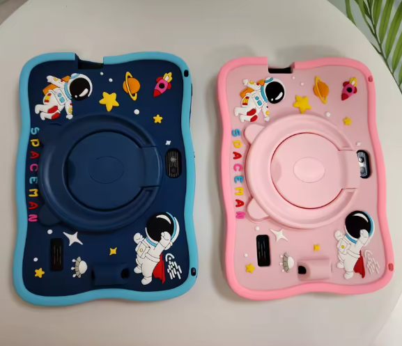 Wholesale Tablets Android 13 Kids Learning Gaming Tablet Anti-drop with Silicone case Tablet for Kids Children