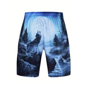 Tenue de bonne qualité Ensemble 2 pièces T-shirts à manches courtes et shorts en coton Respirant Sublimation Imprimé High Street Ensemble grande taille - Product Image 6