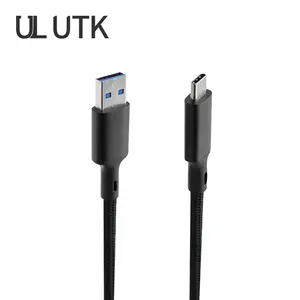 ULUTK 3A 5Gbps 3.1 USB 3.0 Cáp Sata A Nam Đến C Nam USB 3 Cáp Cho Người Chơi Trò Chơi Video