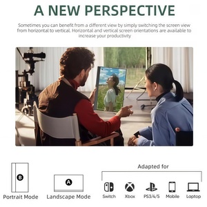 Monitor de Proyección Inalámbrico <span class=keywords><strong>ABR</strong></span> de 15.6 Pulgadas, Pantalla Portátil IPS con Rotación Automática para Laptop, Mac y Teléfono, Proyección WiFi - Product Image 4
