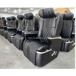 Accesorios para Alphard W447 <span class=keywords><strong>Hiace</strong></span> Van Sprinter Clase V, Asientos VIP Aero de Cuero Eléctricos para Automóvil, Cómodos Asientos de Cuero Nappa de Lujo - Product Image 4
