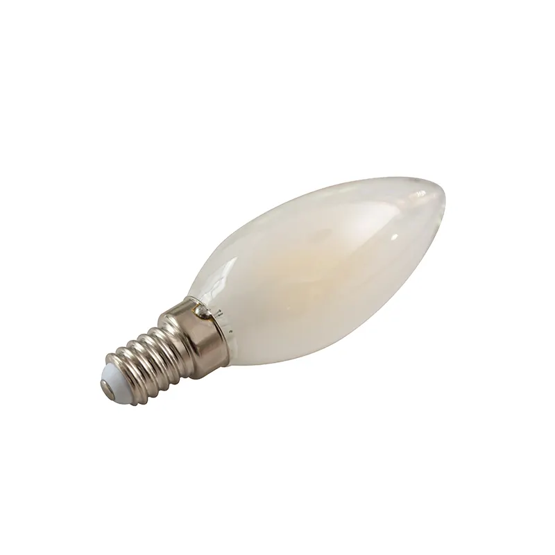 LED Filament Candle Light Bulb 2W 4W 6W E14 E27 Led Bulbs Light Super Bright Frosted Glass C35