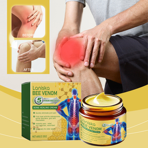 Crème réparatrice <span class=keywords><strong>pour</strong></span> les articulations et les os LANISKA au venin d'abeille et à la glycérine, hydratant anti-rides <span class=keywords><strong>pour</strong></span> <span class=keywords><strong>le</strong></span> <span class=keywords><strong>dos</strong></span>, <span class=keywords><strong>le</strong></span> cou, les mains et les genoux - Product Image 3