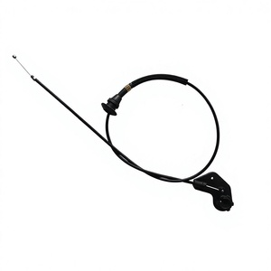 Cable de la cubierta del motor para BMW X5 E53, 51238402615, negro, pieza de repuesto para reparación - Product Image 1