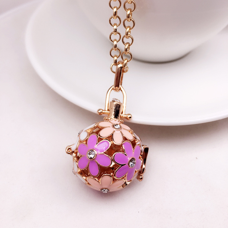 Multi pink gold with chain