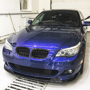 Car Front Bumper Lip Spoiler Diffuser Splitters Body Kit Aprons Cover Guard Trim for BMW 5 Series E60 E61 M Sport 2005-2010 - Product Image 4