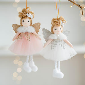Enfeite de Natal em Malha com Menina Anjo Fofa Southpeak para Árvore de Natal Interna, Decoração de Casa e Presente de Festa - Product Image 2
