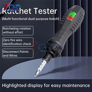 Multifunktionaler Elektriker-Testschraubendreher 24-250V Berührungsloser Induktions-Teststift Spannungsprüfer Spannungsdetektor - Product Image 2