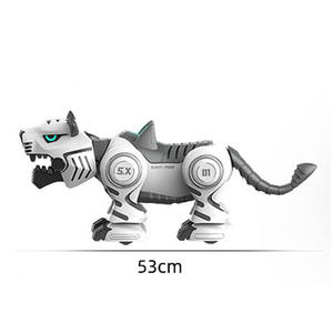 <span class=keywords><strong>Robot</strong></span> Tigre Télécommandé Infrarouge avec Pulvérisation de Brume d'Eau, Lumières LED, Musique, Jouet Éducatif STEM Programmable pour Enfants - Product Image 4